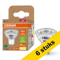 Osram Aanbieding: 6x Osram GU10 LED spot | Ultra Efficient | 2700K | 2W (50W)  LOS00257