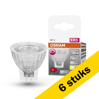 Osram Aanbieding: 6x Osram GU4 LED spot | MR11 | 2700K | Dimbaar | 4.5W (35W)  LOS00301