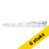 Aanbieding: 6x Osram LED T8 armatuur 120 cm | 4000K (840) | 4640 lumen | 28.3W LOS02310 - 1