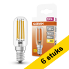 Aanbieding: 6x Osram LED lamp E14 | Buis T26 | Filament | Helder | 2700K | 4.2W (40W) LOS00359 - 1