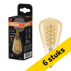 Aanbieding: 6x Osram LED lamp E14 | Edison ST48 | Vintage 1906 | Filament | Goud | 2200K | Dimbaar | 4.8W (32W) LOS02550 - 1