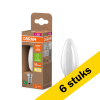 Aanbieding: 6x Osram LED lamp E14 | Kaars B35 | Mat | 2700K | 1.2W (25W) LOS00961 - 1