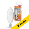 Aanbieding: 6x Osram LED lamp E14 | Kaars B39 | Mat | 2700K | 7.5W (60W) LOS01214 - 1