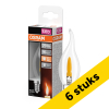 Aanbieding: 6x Osram LED lamp E14 | Kaars BA35 | Helder | 1800K | 1W LOS02442 - 1