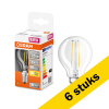 Aanbieding: 6x Osram LED lamp E14 | Kogel P45 | Filament | Helder | 2700K | 2.5W (25W)