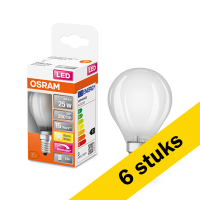 Osram Aanbieding: 6x Osram LED lamp E14 | Kogel P45 | Mat | 2700K | Dimbaar | 2.2W (25W)  LOS00169