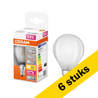 Osram Aanbieding: 6x Osram LED lamp E14 | Kogel P45 | Mat | 2700K | Dimbaar | 4.8W (40W)  LOS00173