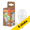 Aanbieding: 6x Osram LED lamp E14 | Kogel P45 | Mat | 4000K | 7.5W (60W) LOS01308 - 1