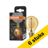 Aanbieding: 6x Osram LED lamp E14 | Kogel P45 | Vintage 1906 Spiral | Goud | 2200K | Dimbaar | 3.4W (25W) LOS00486 - 1
