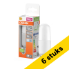 Aanbieding: 6x Osram LED lamp E27 | Buis | Mat | 4000K | 11W (95W) LOS02434 - 1