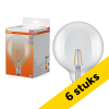 Aanbieding: 6x Osram LED lamp E27 | Globe G125 | Filament | Helder | 2700K | 1.8W (25W)