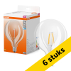 Aanbieding: 6x Osram LED lamp E27 | Globe G125 | Filament | Helder | 4000K | 7W (60W) LOS01716 - 1