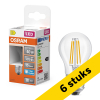 Aanbieding: 6x Osram LED lamp E27 | Kogel P45 | Filament | Helder | 6500K | 3.4W (40W) LOS02173 - 1