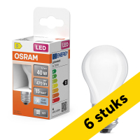 Aanbieding: 6x Osram LED lamp E27 | Kogel P45 | Filament | Mat | 4000K | 3.4W (40W) LOS02177