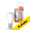 Aanbieding: 6x Osram LED lamp E27 | Kogel P45 | Mat | 4000K | 6.5W (60W) LOS02428 - 1