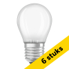 Aanbieding: 6x Osram LED lamp E27 | Kogel P45 | Mat | 6500K | 4W (40W) LOS01254 - 1