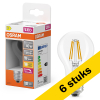 Aanbieding: 6x Osram LED lamp E27 | Peer A60 | Filament | 2700K | Dimbaar | 3.4W (40W)