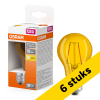 Aanbieding: 6x Osram LED lamp E27 | Peer A60 | Filament | Geel | 2200K | 2.5W (23W) LOS01686 - 1