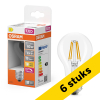 Aanbieding: 6x Osram LED lamp E27 | Peer A60 | Filament | Helder | 2700K | Dimbaar | 5.9W (60W) LOS01808 - 1