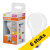 Aanbieding: 6x Osram LED lamp E27 | Peer A60 | Filament | Mat | 2700K | Dimbaar | 1.8W (25W)