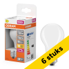 Aanbieding: 6x Osram LED lamp E27 | Peer A60 | Filament | Mat | 2700K | Dimbaar | 5.9W (60W)