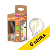 Aanbieding: 6x Osram LED lamp E27 | Peer A60 | Helder | Filament | 2700K | 3.8W (60W) LOS00895
