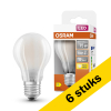 Aanbieding: 6x Osram LED lamp E27 | Peer A60 | Mat | 2700K | 7.5W (75W)