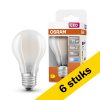 Aanbieding: 6x Osram LED lamp E27 | Peer A60 | Mat | 4000K | 7.5W (75W)