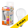 Aanbieding: 6x Osram LED lamp E27 | Peer A60 | Mat | Daglichtsensor | 2700K | 10W (75W) LOS01672 - 1