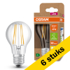 Aanbieding: 6x Osram LED lamp E27 | Peer A60 | Ultra Efficient | Filament | 3000K | 2.2W (40W) LOS00219 - 1