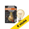 Aanbieding: 6x Osram LED lamp E27 | Peer A60 | Vintage 1906 Spiral | Goud | 2200K | Dimbaar | 4.8W (35W) LOS00488 - 1