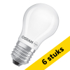 Aanbieding: 6x Osram LED lampen E27 | Kogel P45 | Mat | 2700K | 1W (15W) LOS01126 - 1