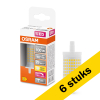 Aanbieding: 6x Osram R7S LED lamp | Staaflamp | 78mm | 2700K | Dimbaar | 12W (100W) LOS00347 - 1