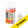 Aanbieding: 6x Osram R7S LED lamp | Staaflamp | 78mm | 2700K | Dimbaar | 9.5W (75W) LOS00345 - 1