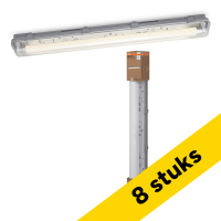 Aanbieding: 8x Osram LED TL armatuur 65 cm | incl. TL buis | 4000K | 640 lumen | IP65 | 7W LOS02050