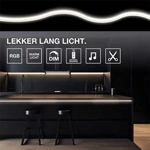 Osram Flex Audio Led strip | Muziekfunctie | SMD | Afstandsbediening | RGB | 5 meter LOS02729 - 4