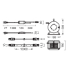 Osram Flex Lichtslang | Bouwverlichting | RGB | 10 meter | IP65 | 9700 lumen LOS02744 - 5
