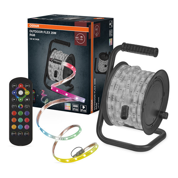 Osram Flex Lichtslang | Bouwverlichting | RGB | 10 meter | IP65 | 9700 lumen LOS02744 - 1