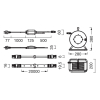 Osram Flex Lichtslang | Bouwverlichting | RGB | 20 meter | IP65 | 9700 lumen LOS02745 - 6