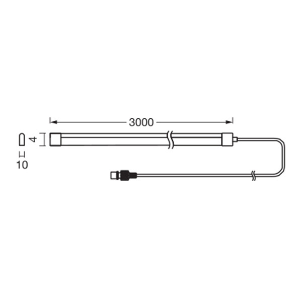 Osram Flex Outdoor Led strip  | Solar | Afstandsbediening | SMD | RGB | IP65 | 3 meter LOS02747 - 5