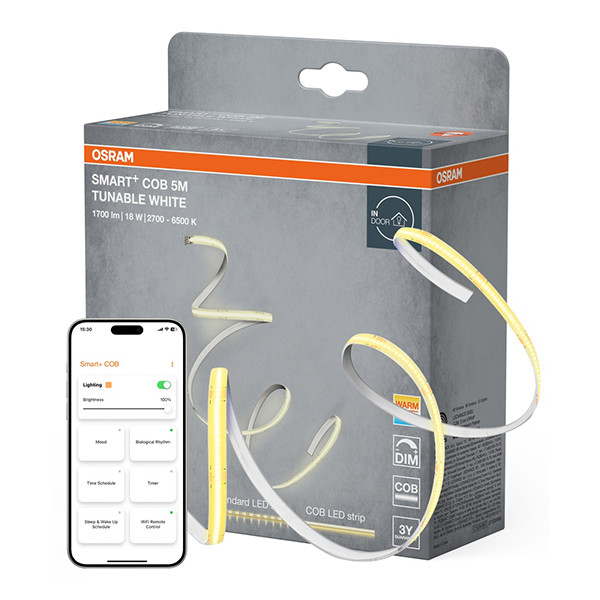 Osram Flex Smart Led strip | Wifi | COB | Dimbaar | 2700K-6500K | 5 meter LOS02752 - 1