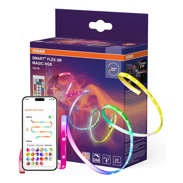 Osram Flex Smart Led strip | Wifi | SMD | Dimbaar | RGB MAGIC | 3 meter LOS02755 - 1
