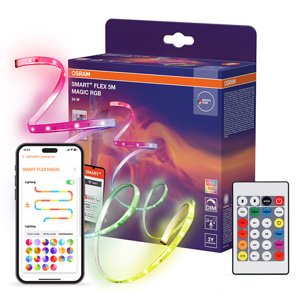 Osram Flex Smart Led strip | Wifi | SMD | Dimbaar | RGB MAGIC | 5 meter LOS02754 - 1