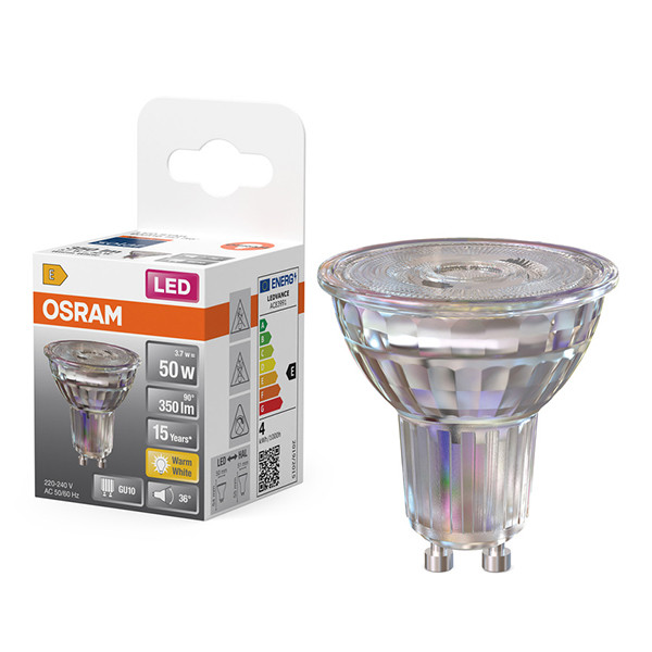 Osram GU10 LED spot | 3000K | 3.7W (50W) LOS02475 - 1