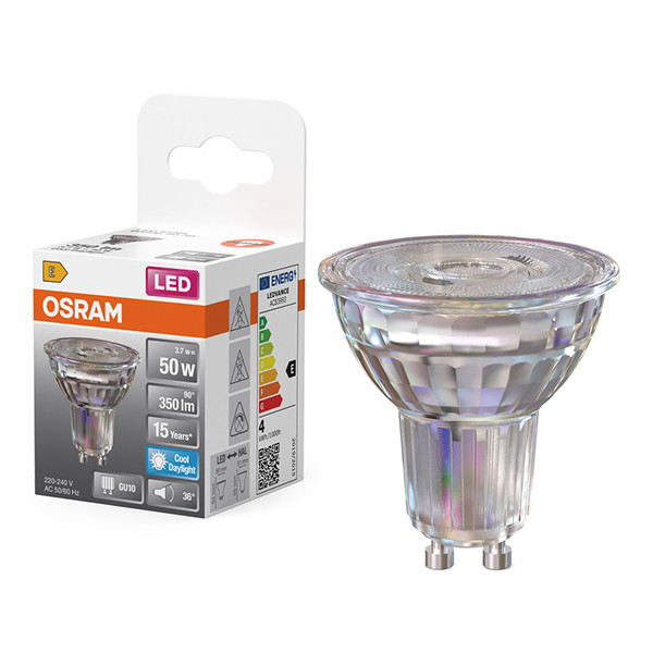Osram GU10 LED spot | 6500K | 3.7W (50W) LOS02479 - 1