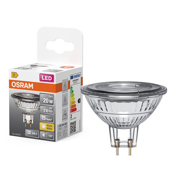 Osram GU5.3 LED spot | 2700K | 120° | 2W (20W) LOS02491 - 1