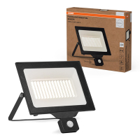 Osram LED Breedstraler met sensor | Beweging & schemer | 4000K | 10000 lumen | IP44 | Zwart | 100W LOS02080