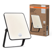 Osram LED Breedstraler met sensor | Beweging & schemer | 4000K | 1800 lumen | Zwart | 20W LOS02064