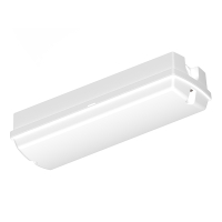Osram LED Bulkhead lamp 9W | Rechthoek | Beweging & schemer | 3000-4000K | 840 lumen | IP65 | Wit LOS02290