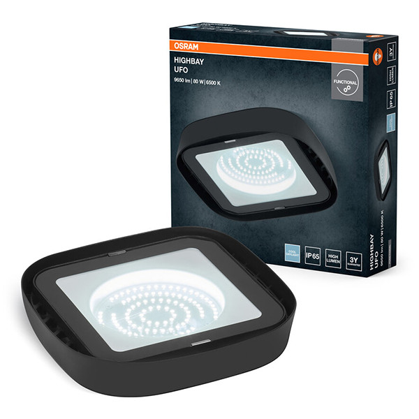 Osram LED High Bay lamp 80W | 6500K | 9300 lumen | IP65 LOS02118 - 1
